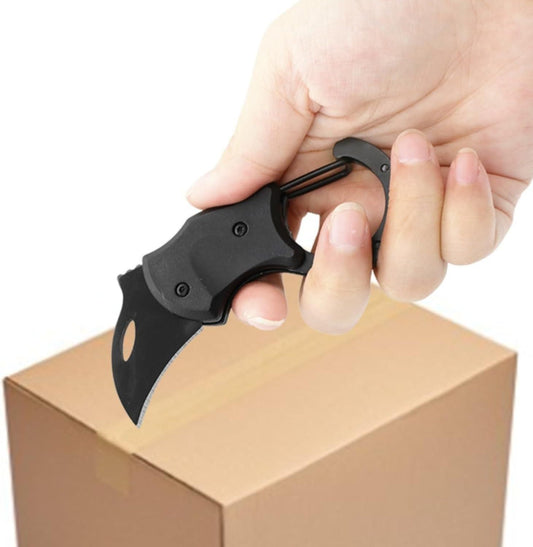 Pocket Knife Keychain – Compact Stainless Steel Mini Cutter | Tikshna