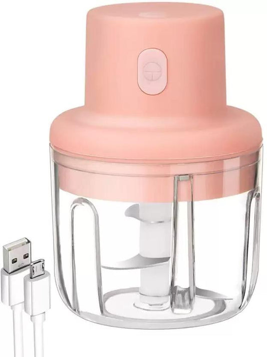Electric Mini Chopper – 250ml USB Vegetable Cutter | Tikshna